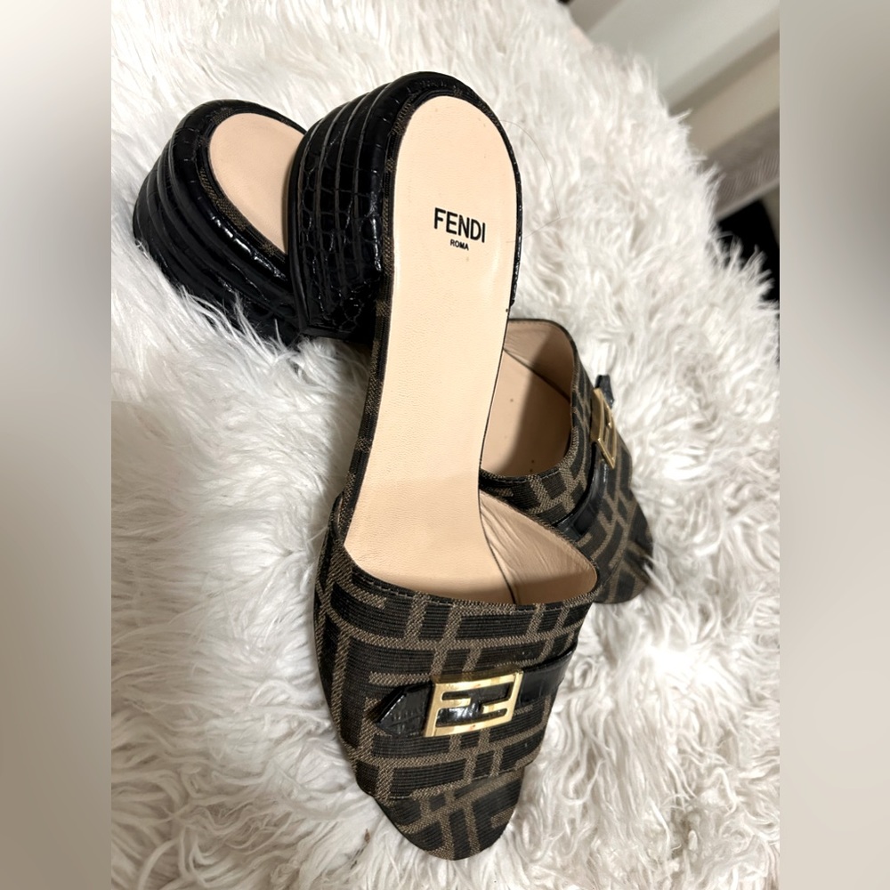 Fendi sandal mules